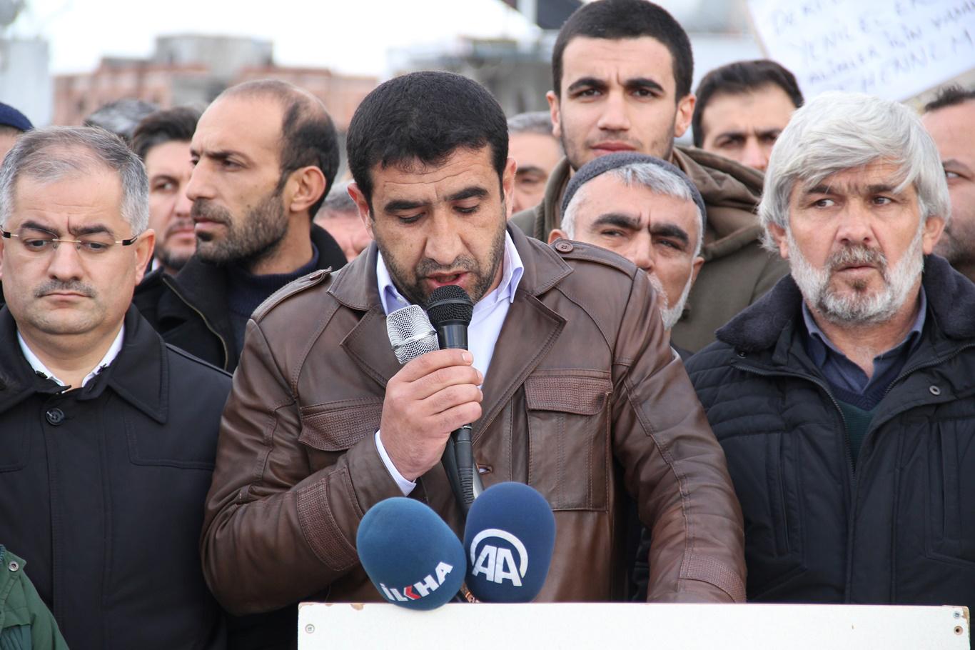 Camiye yönelik terör saldırısı Midyat'ta telin edildi Camiye yönelik terör saldırısı Midyat'ta telin edildi